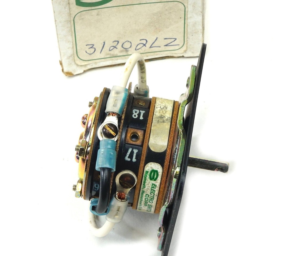 Electro switch 31202L.Z Series 31 Rotary Switch 9241w with Front Panel