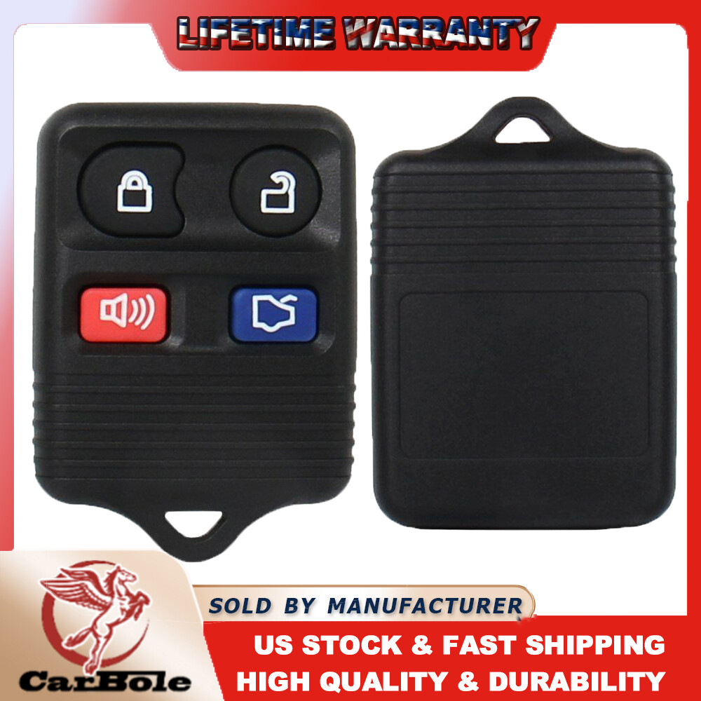 2X Key Fob Clicker Keyless Entry Remote ControlTransmitter Replacement For Ford