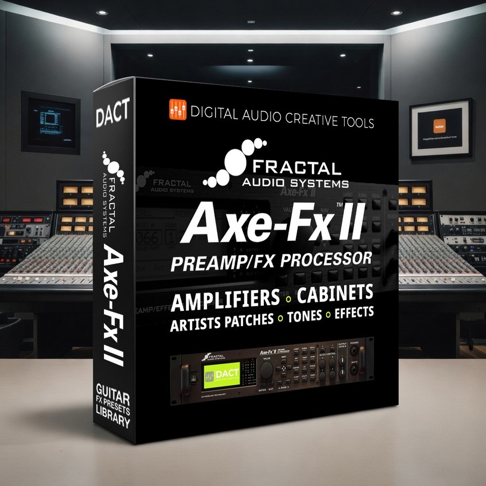 Fractal Audio Systems Axe-Fx II Amplifier Modeling & FX Presets Library