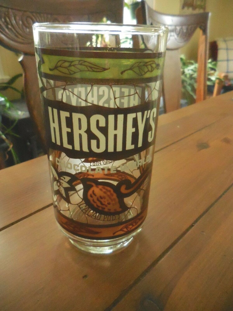 Hershey's Chocolate World vintage Glass