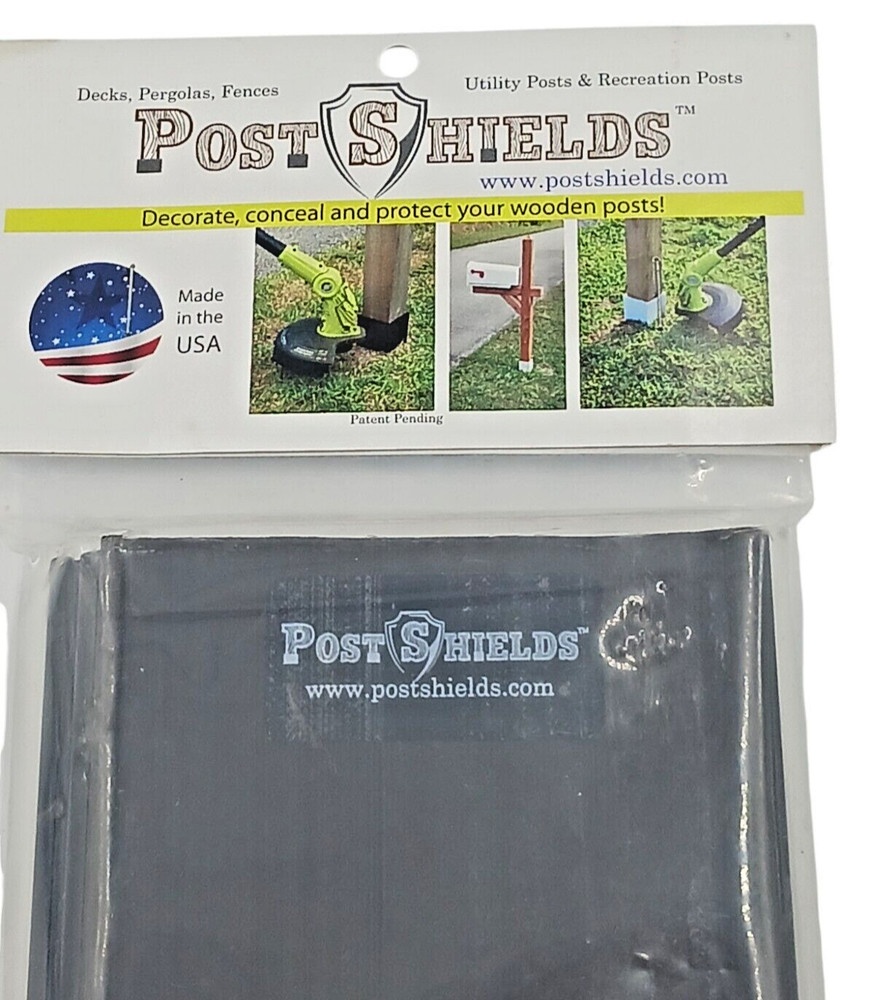 Post Shields Post Protector Conceal & Protect Your Mailbox, Deck & Fence Posts