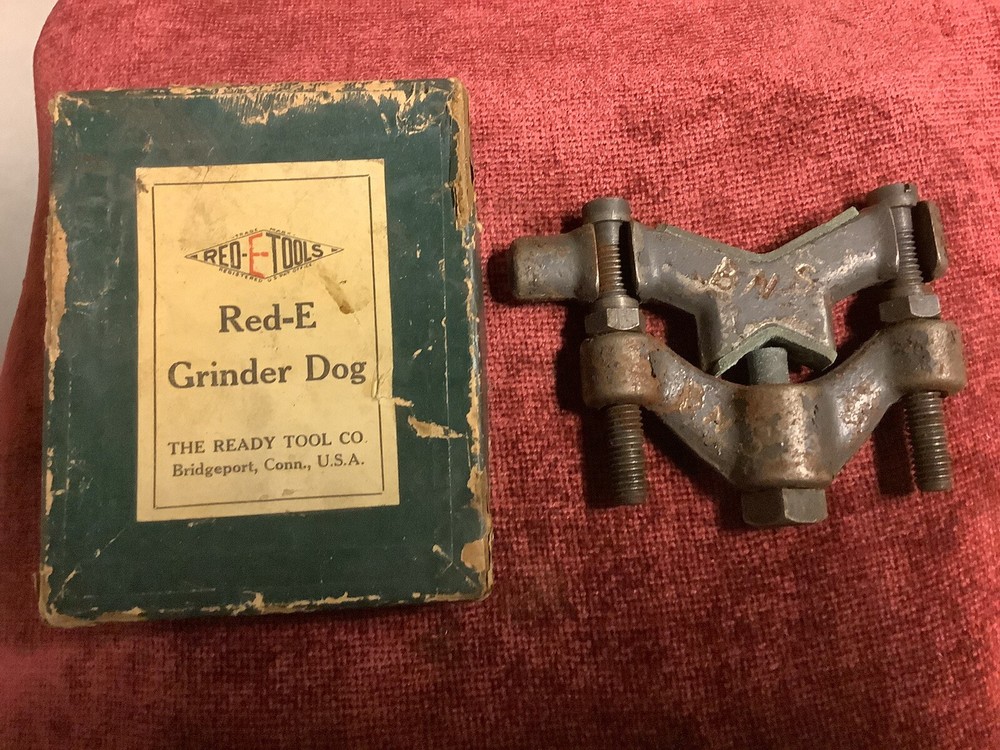 Red- E Tools Reversible Grinder Dog Style No. 503