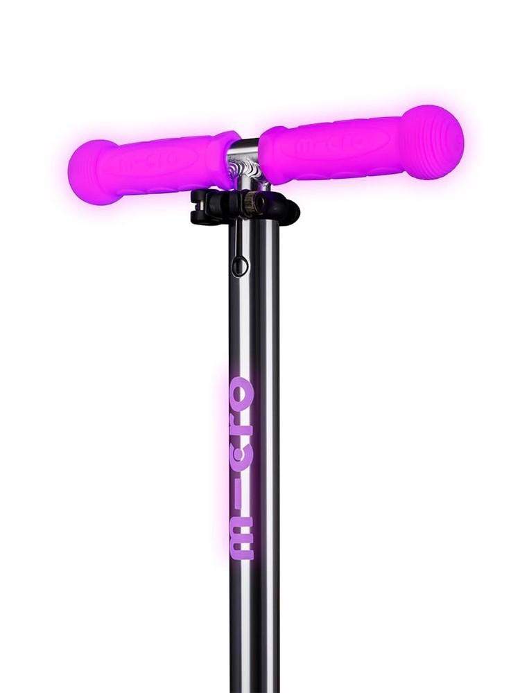 Micro Kickboard | Mini Deluxe Glow Plus LED Scooter | Adjustable Handlebar | ...