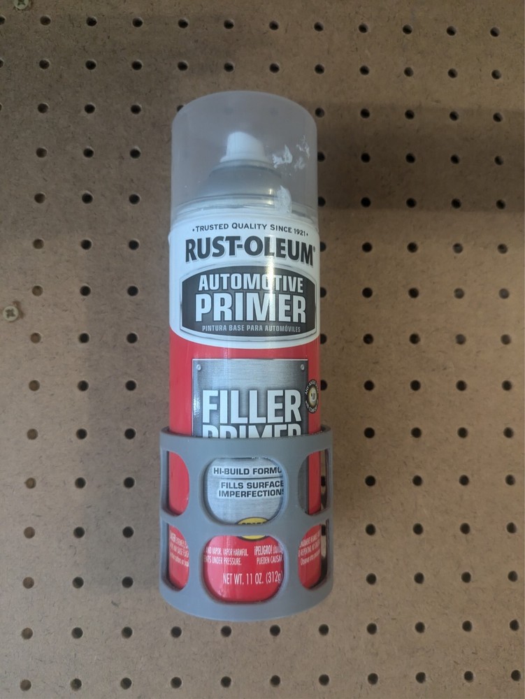 Pegboard Spray Paint Holder - Set of 3