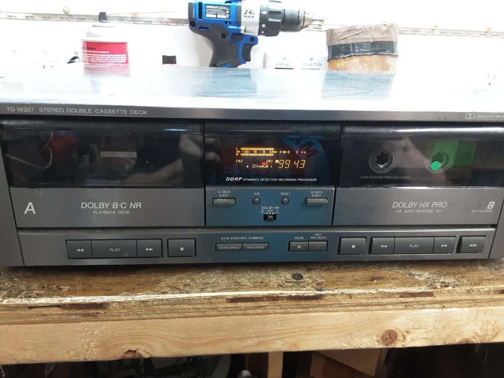 JVC TD-W207 STEREO DOUBLE CASSETTE DECK