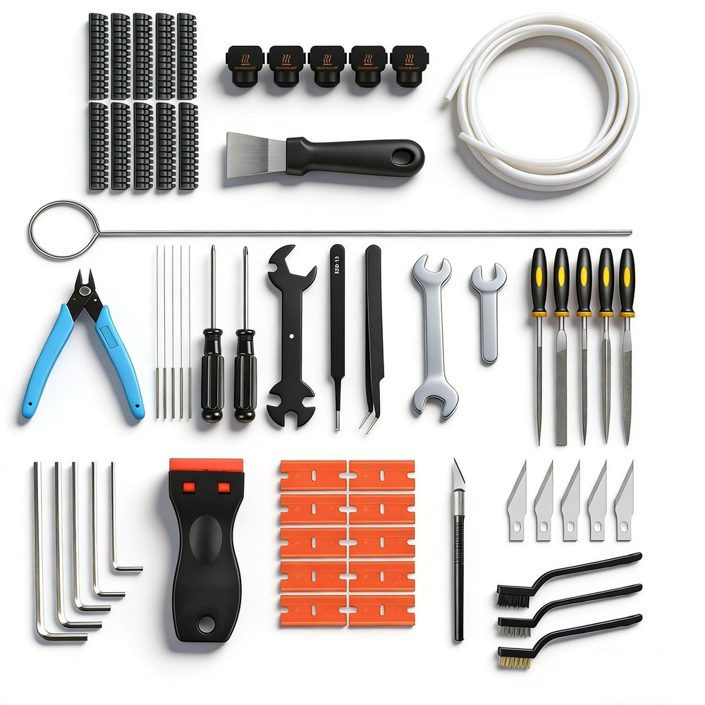 61Pcs 3D Printer Tools Kit for Bambu Lab A1, A1 Combo, 3D Printer Accessories...