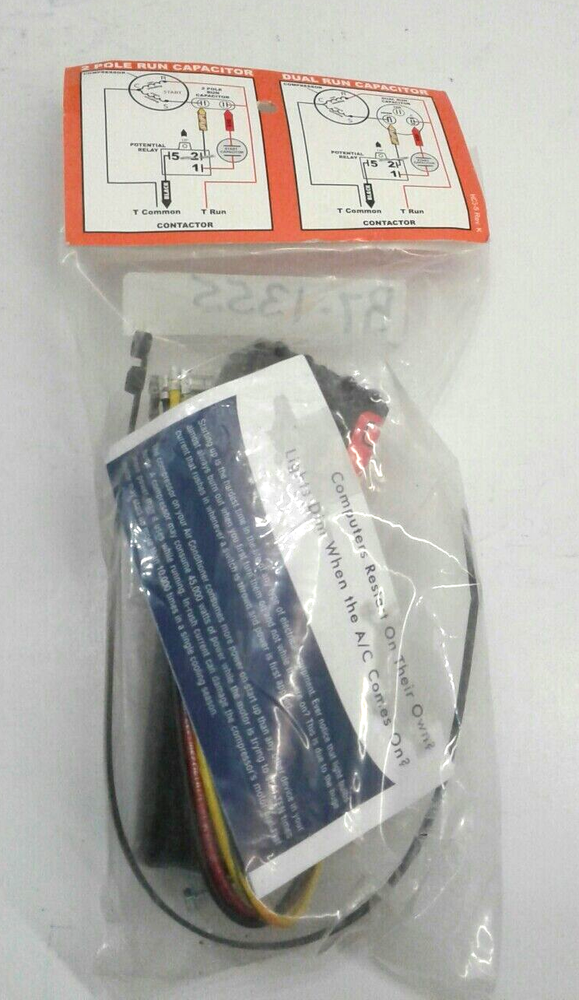 CPS Products CSRU2 5-2-1 Compressor Saver Potential Relay & Start Capacitor
