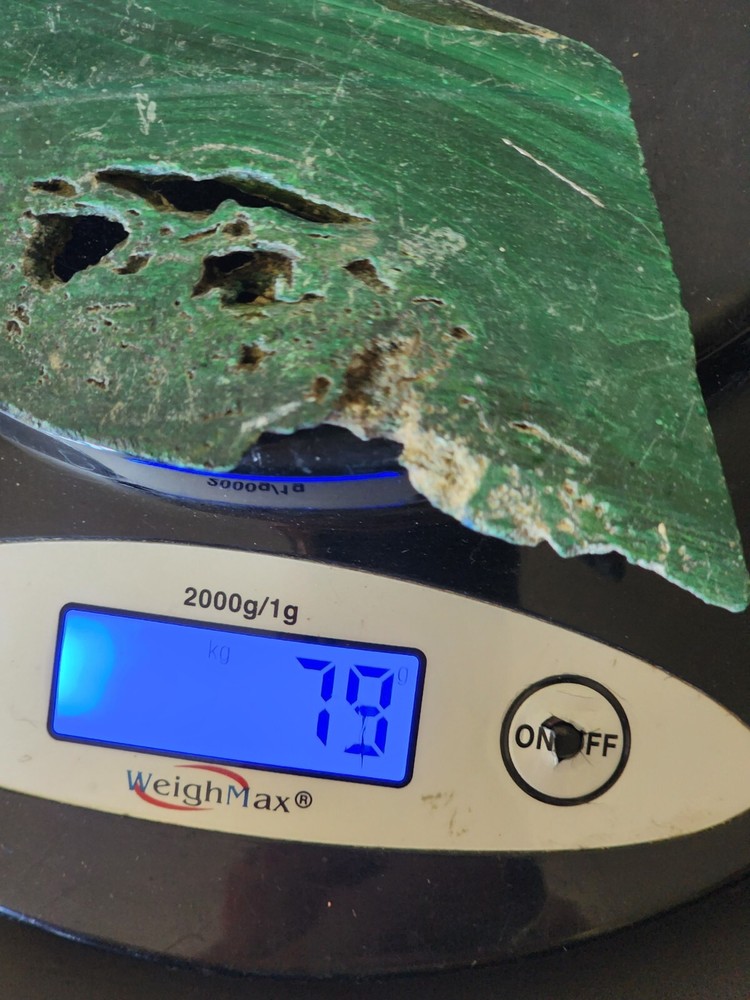 Malachite Slab 79 grams