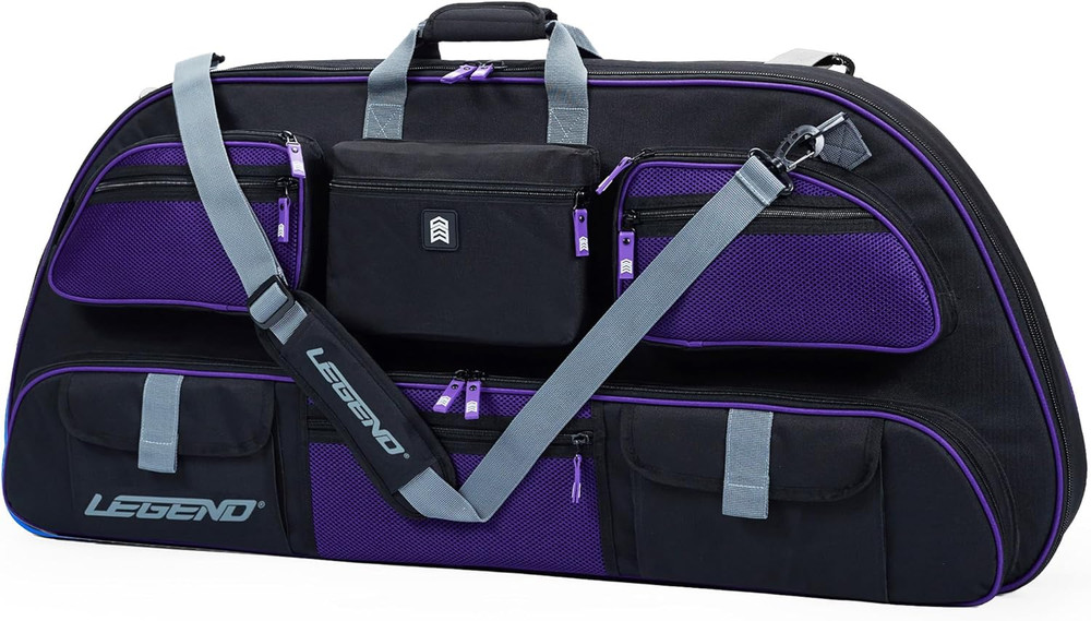 LEGEND Apollo Soft Bow Case - Compound Bow Case with Multiple Storage & Foam Pad