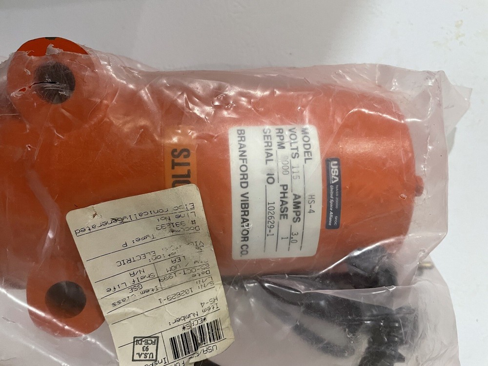 Branford HS-4 Vibrator Motor , New