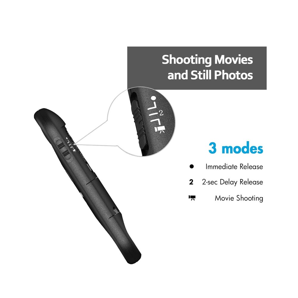 Camera Remote Control Wireless Shutter Release for Canon EOS Rebel SL2, SL3, ...