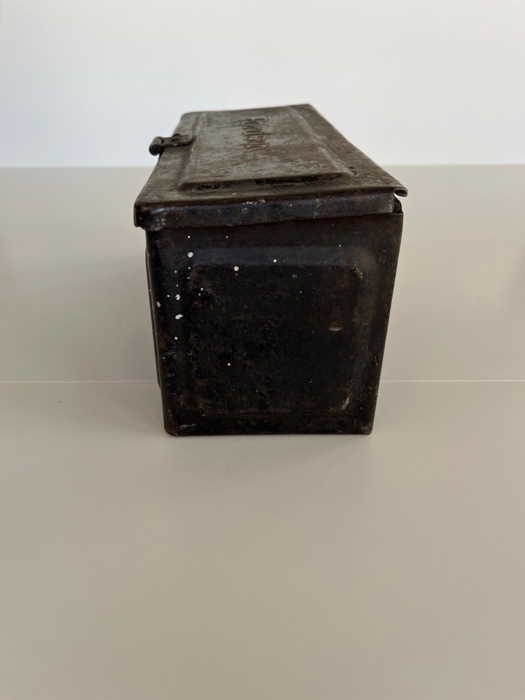 Vintage Fordson Toolbox Original Embossed for Tractor