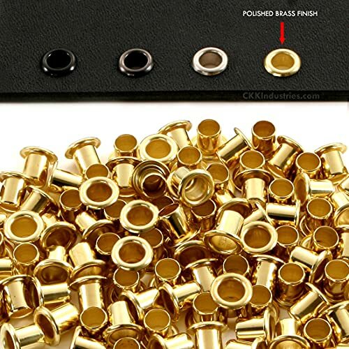 Holster Eyelet Flaring Tool (#8) + 100 (#8-9 Brass Eyelets) - Value Combo Kit