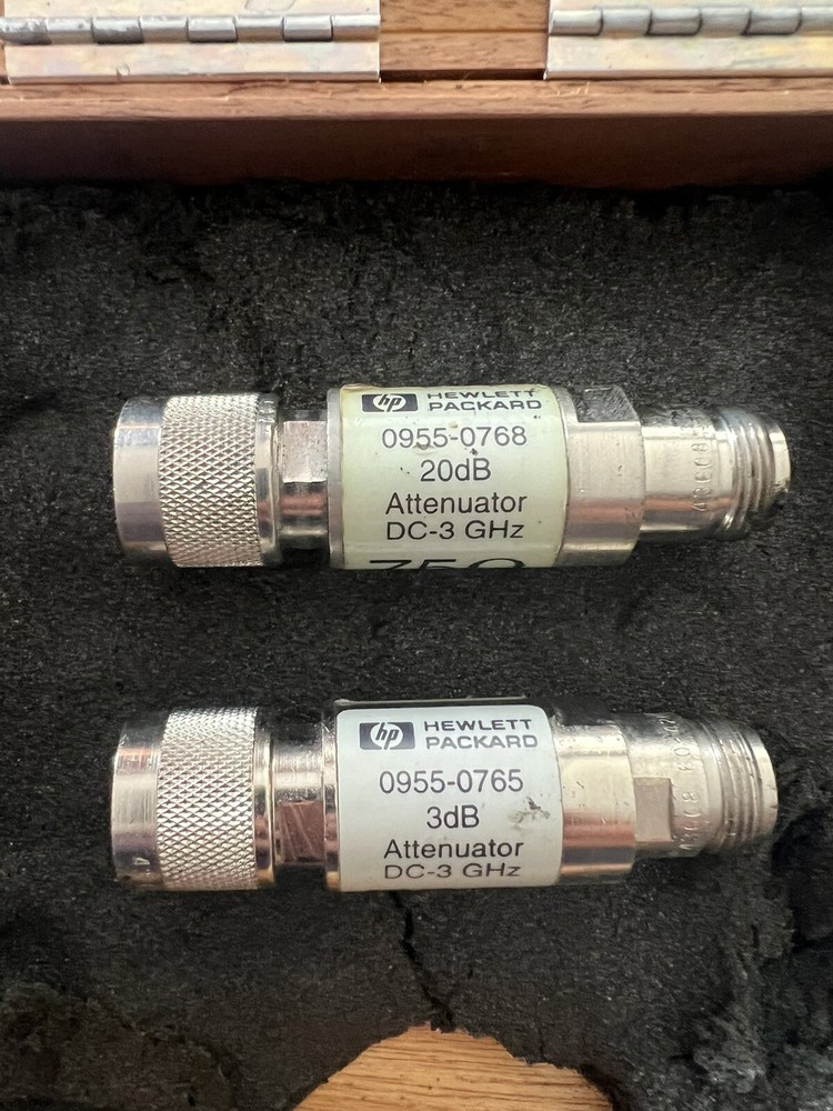 Hewlett Packard 86213A Attenuator Set, Type-N, 75-Ohm.