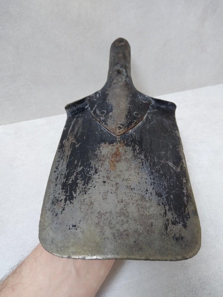 WW2 Original Authentic Relic German Sapper Shovel, mark MFR Wolf