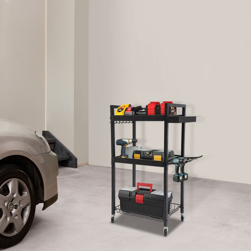 Power Tool Organizer Tool Organizer with Wheels Power Tool Storage Cart