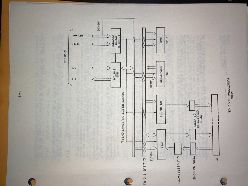 IMSAI MDIO Mini-disk controller hardware manual