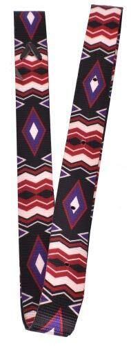 Showman Nylon Tie Strap w/ Black Diamond Design