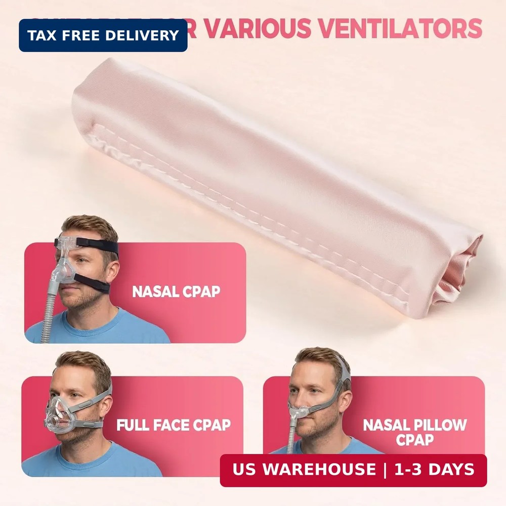 4 Pack CPAP Strap Covers, Universal Soft Mask Strap Cushions, Reduce Red Marks,