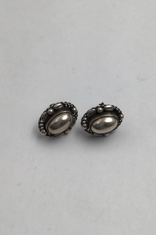 Georg Jensen Sterling Silver Stud Earrings (No. 39)