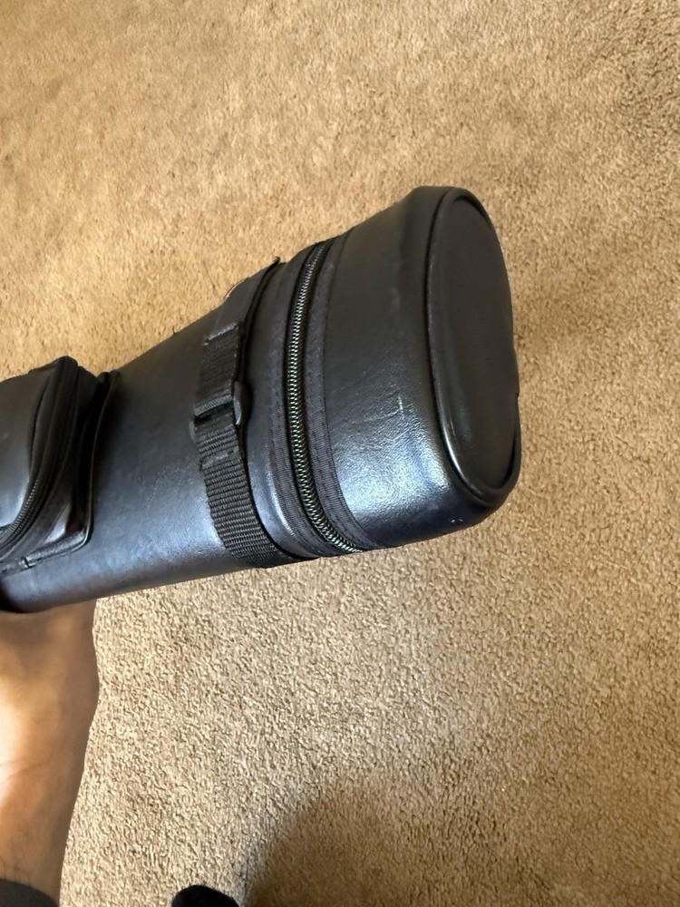 Action Billiard Pool Cue Case Black Excellent Condition All Black