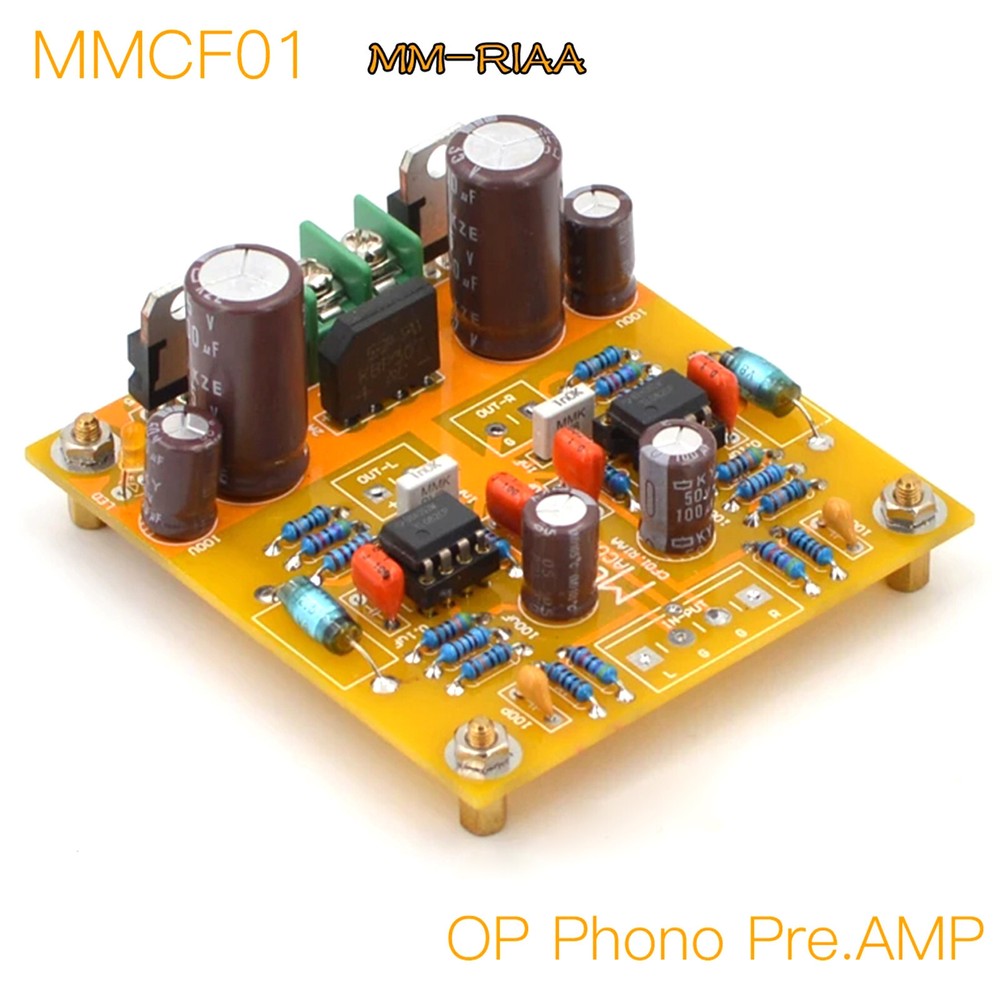 1pc MMCF01-OP Phono Amplifier(MM) RIAA Finished boards