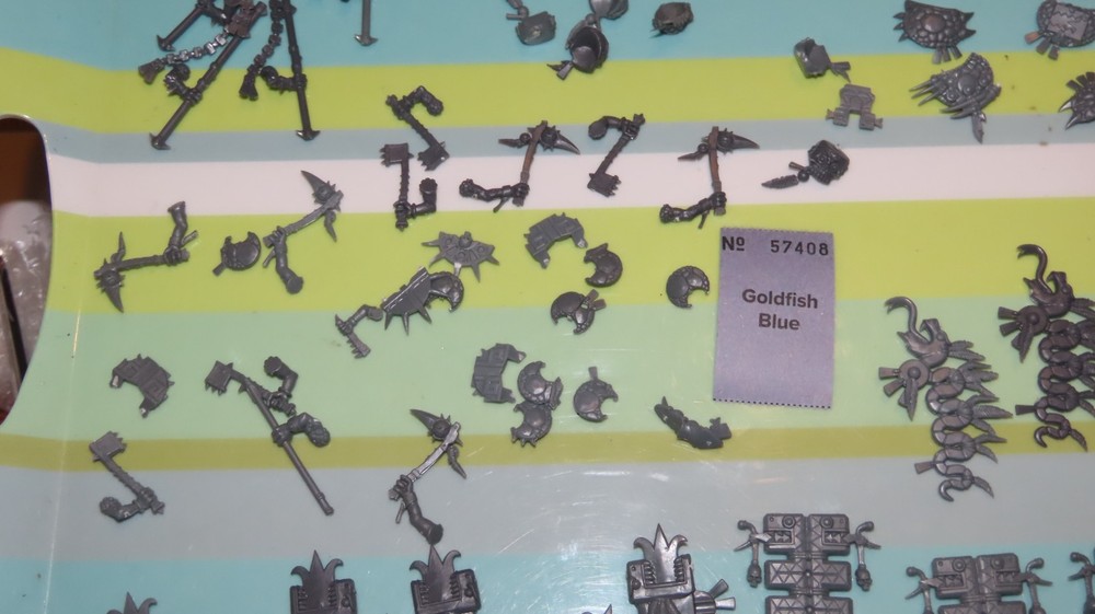 Games Workshop Warhammer Lizardmen Bits Box Spares Saurus Cavalry OOP Parts New
