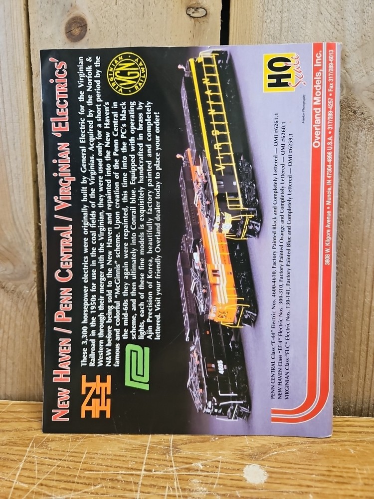 Vintage Mainline Modeler Magazine December 1996