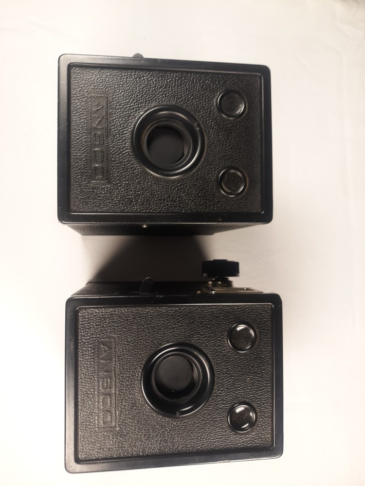 2 Agfa Ansco B2 Cadet Medium Format Box Camera