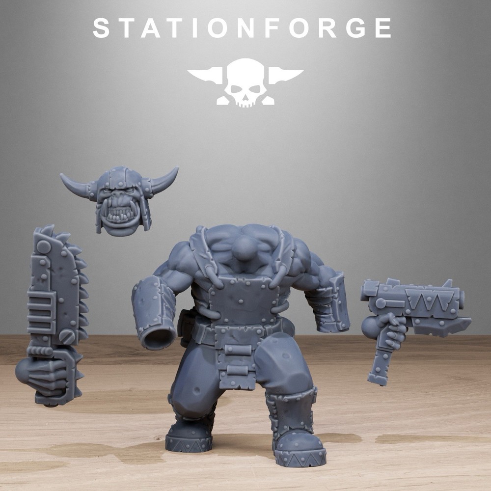 Orc Bros Infantry Unit, Stationforge