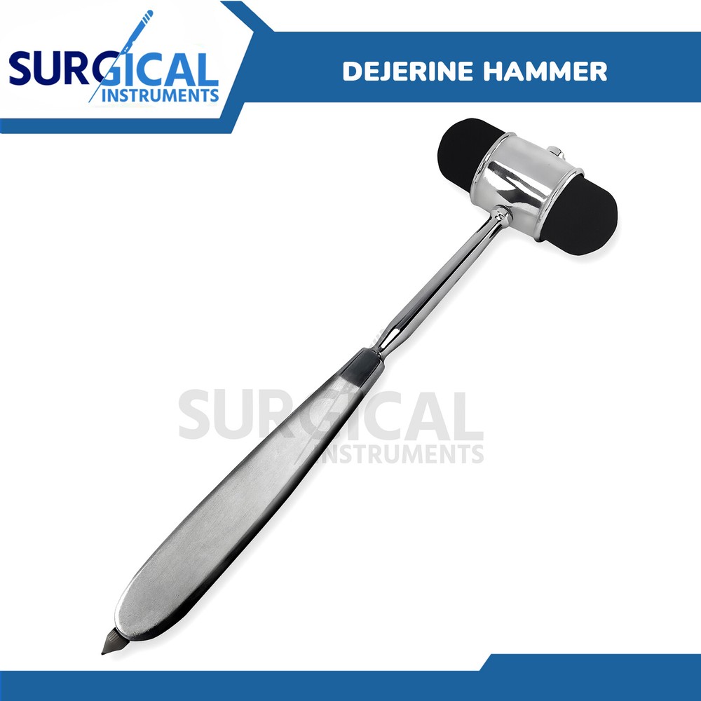 DEJERINE Percussion Hammer 9" with Needle Diagnostic Instruments German Grade