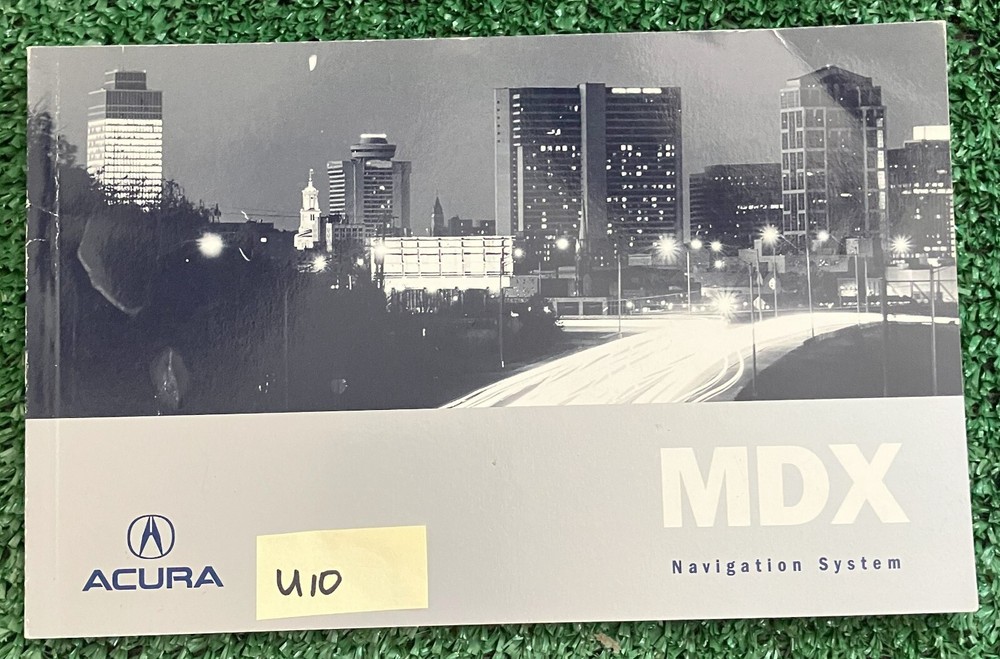 OEM ACURA 2003 MDX NAVIGATION MANUAL