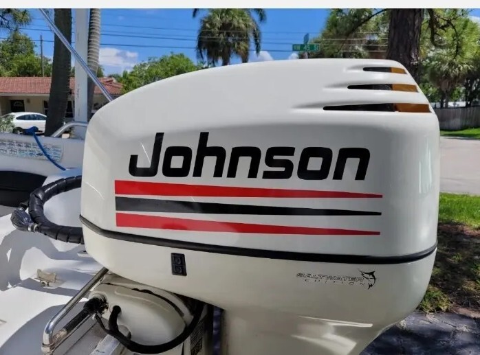 Johnson Outboard custom decals 90 hp