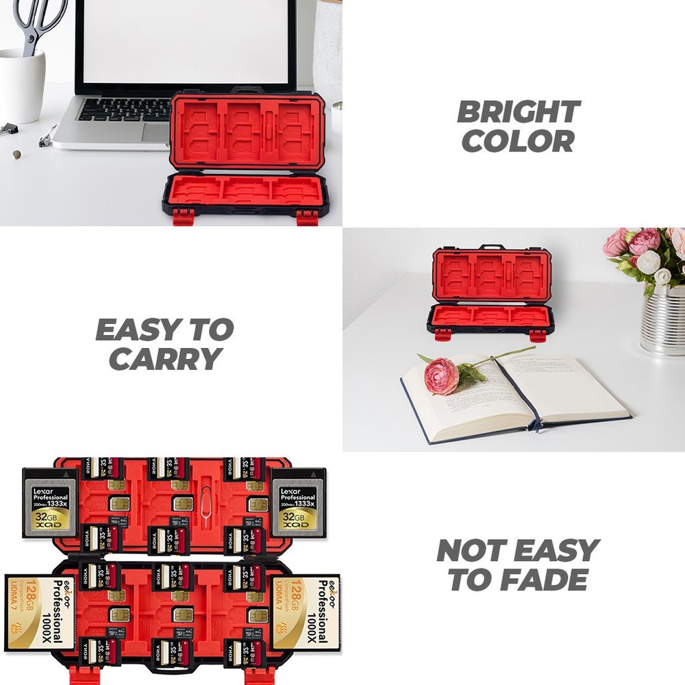 1Pc Professional Storage Case Holder Memory Cards Protective Case