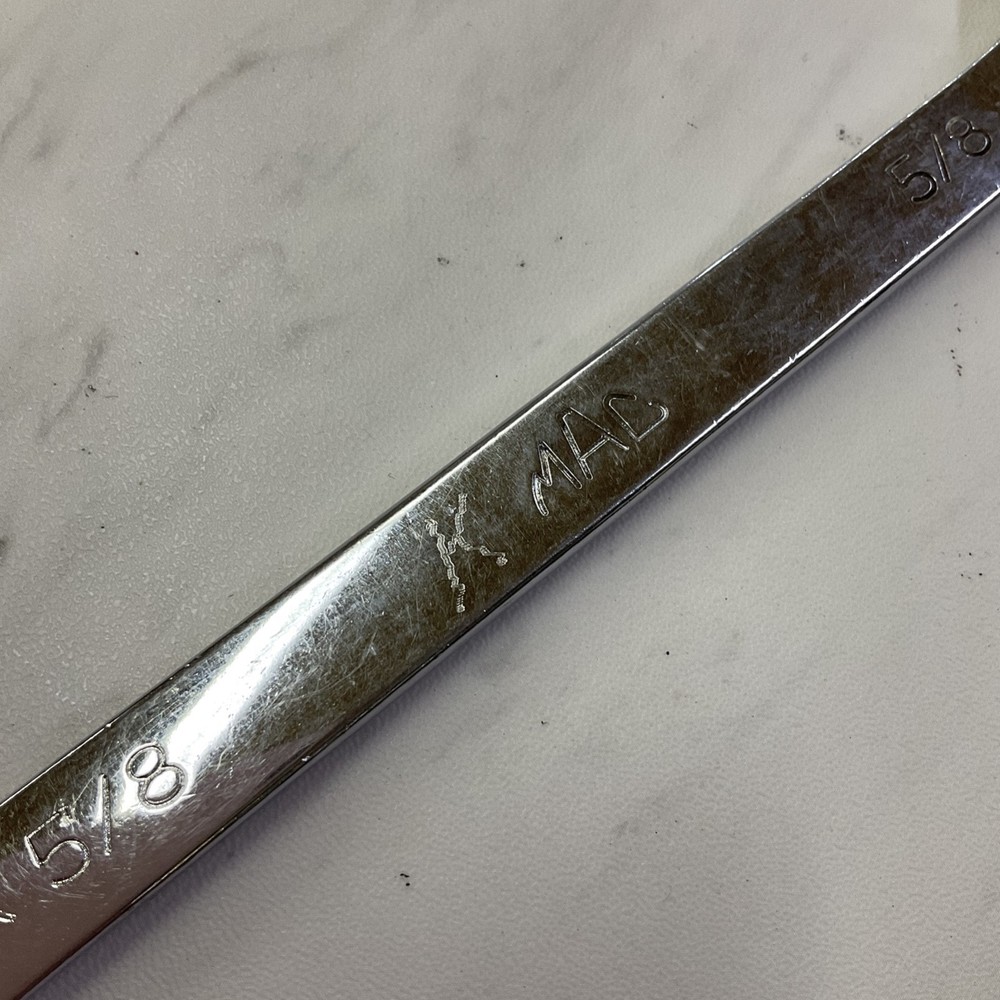 Mac Tools CL202 5/8" 12 Point Chrome Combination Wrench