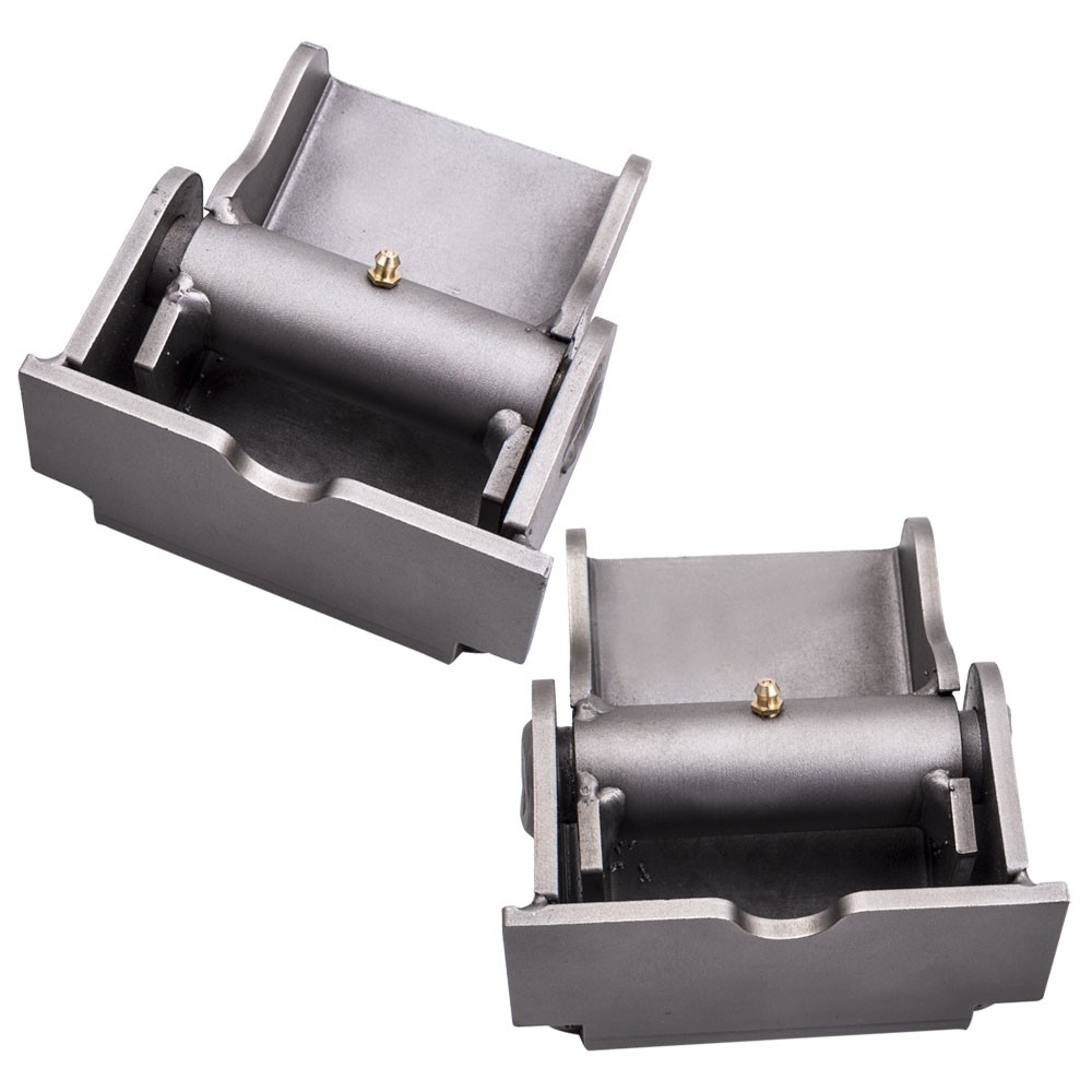 2 Dump Truck Trailer or Dump Body Hinge Heavy Duty Greasable Weld On Solid Steel