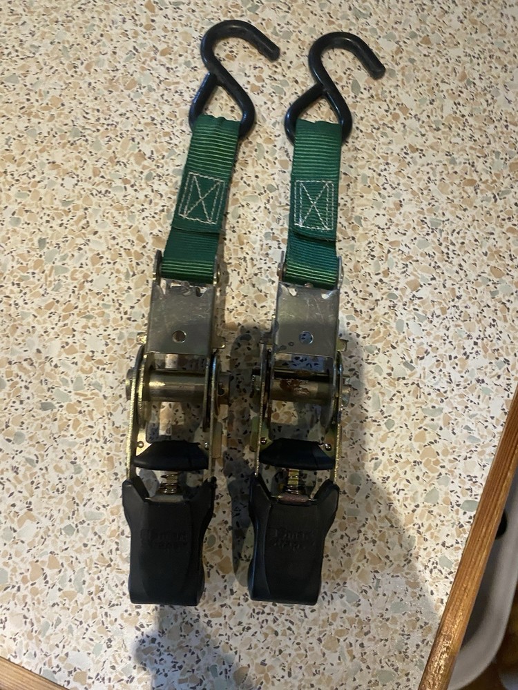 2 Smart Straps Ratchet Straps