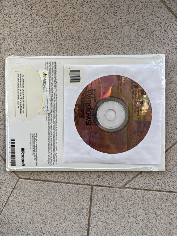Microsoft Windows XP Professional - OEM SP2, SEALED