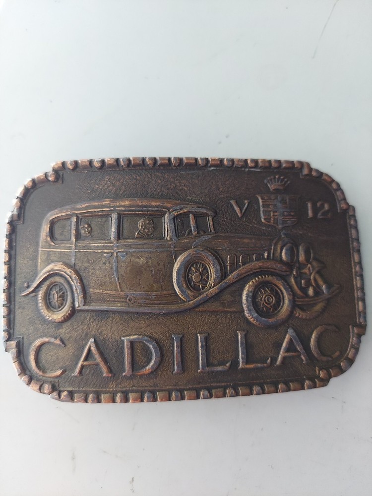 1931 Cadillac V12 Belt Buckle