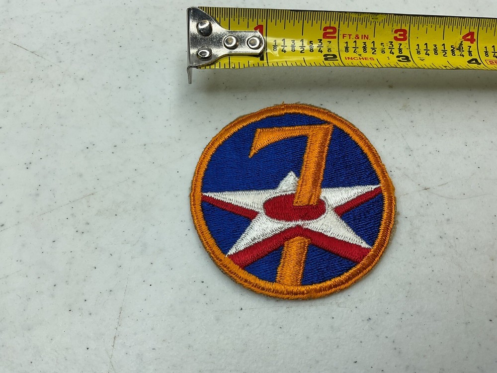 7th Division Military Patch