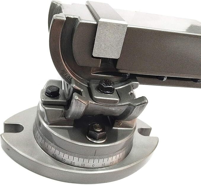 Precision Milling Vise Vice Swivel & Angle Tilting 3 way