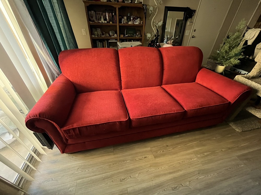 Red La-Z-Boy Sofa