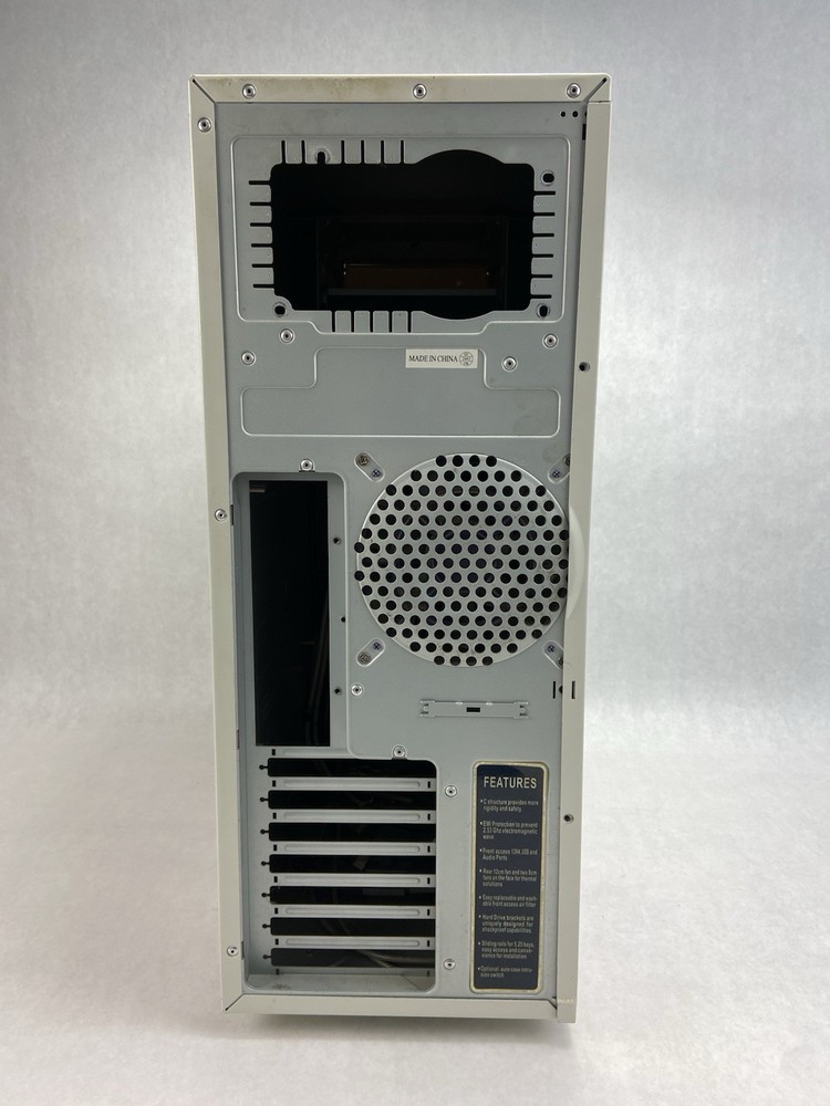 Compucase 6919 Mid Tower ATX Computer Case Bare Bones
