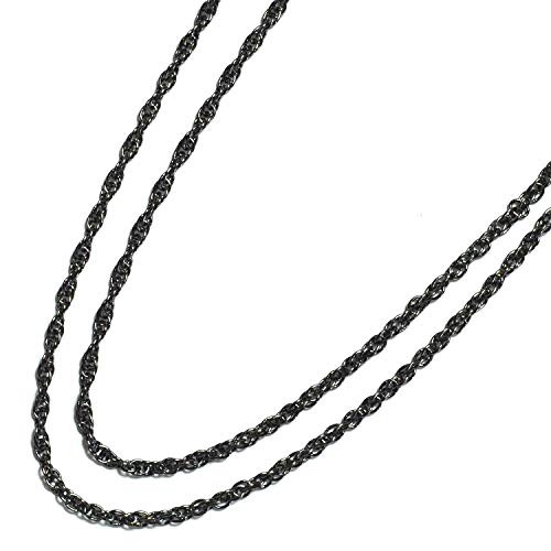 Nippon Chuko Necklace Chain, Black Nickel, 300cm, Accessory