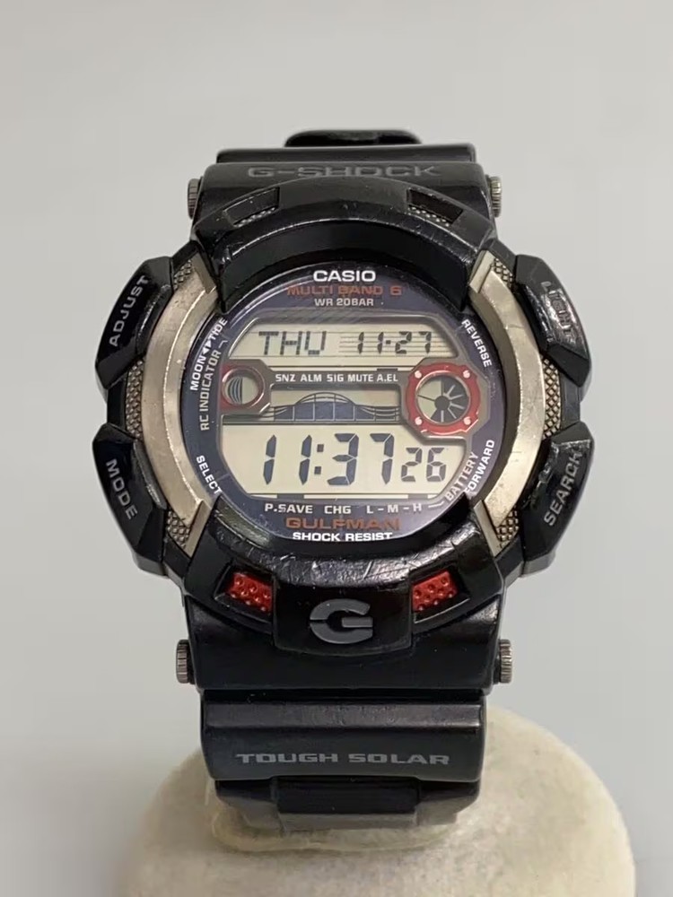 CASIO Solar Wristwatch G SHOCK Digital BLK