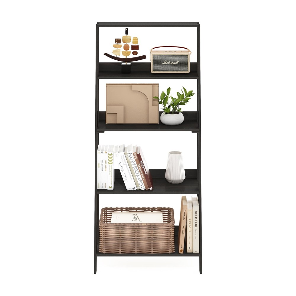 5-Tier Ladder Bookcase Storage Display Shelf