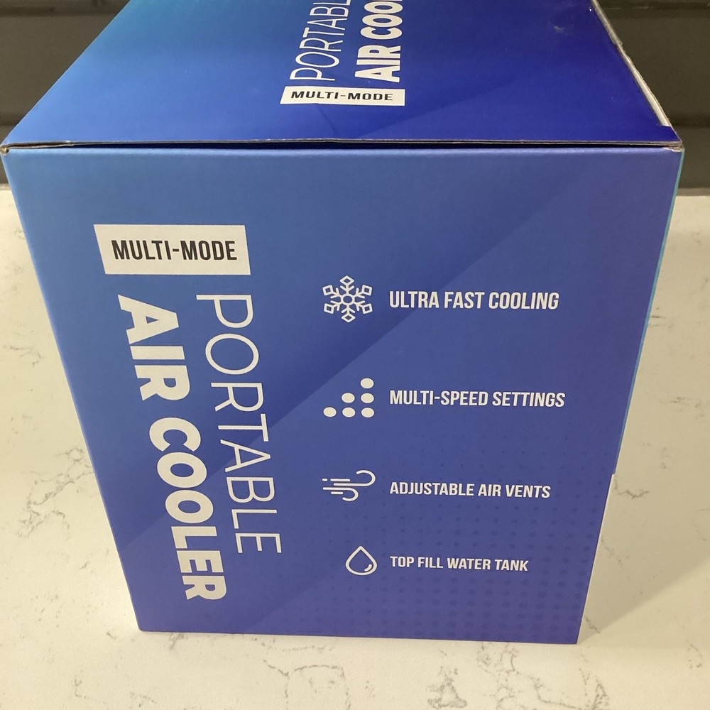 Multi-Mode Portable Air Cooler – Fast Cooling Sealed/New in Box