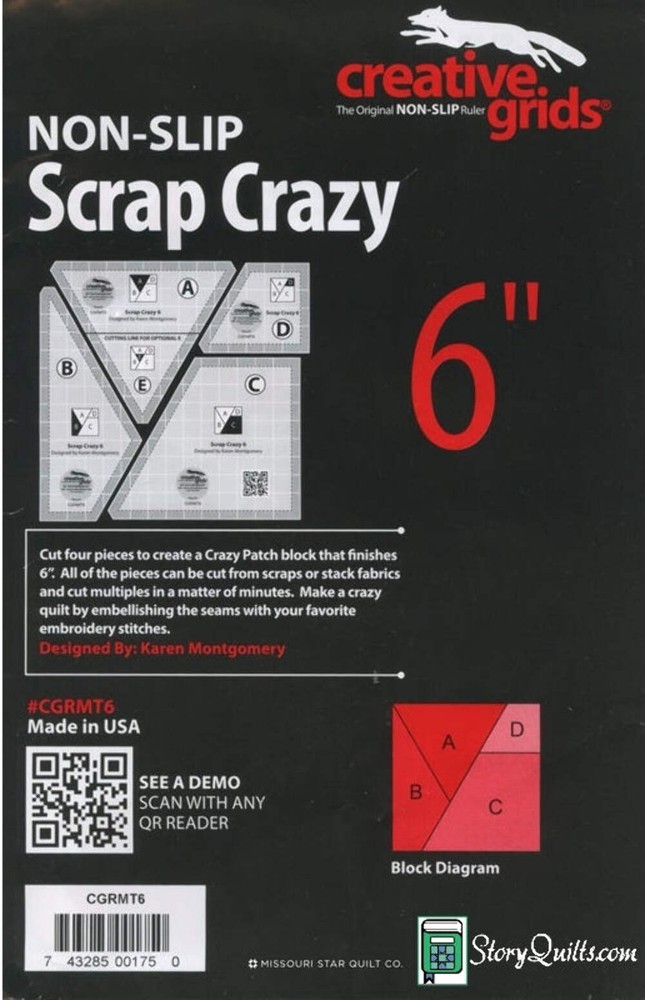 Creative Grids Scrap Crazy 6"