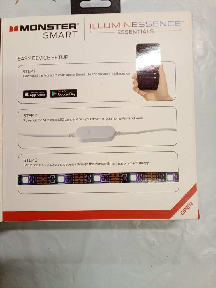 Monster Smart Illuminessence LED Light ( MULTICOLOR)