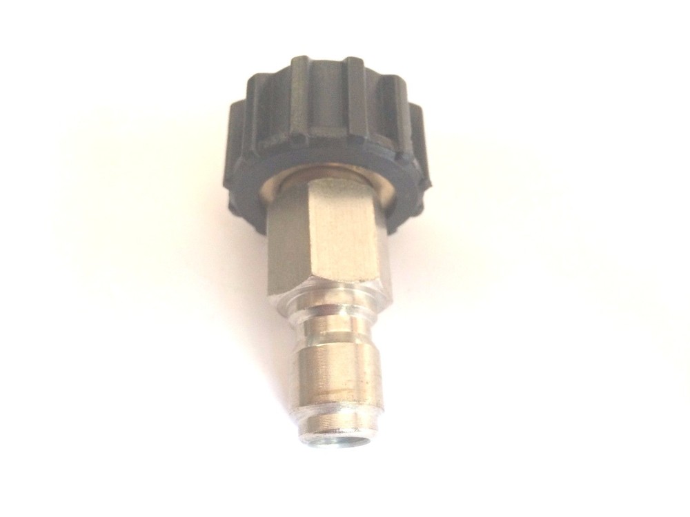 3/8" Quick Connect Plug x M22 Twist Connector for Pressure Washer